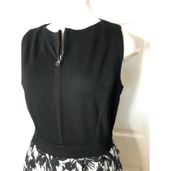 B And K Buchanan Kang Printed Fit Flare Dress 6 - Picture 4 of 12